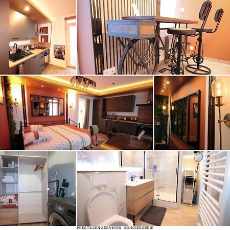 Luxury Studio, Rez De Chaussee, Parking Prive Video Surveillance, Canape Haute Qualite Convertible Couchage 2 Personnes, Centre Ville Proche, Restaurant, Boulangerie 2 Minutes A Pied, Terrasse - 800Metre Carre De Terrain - Gere Par Presta-Zen'Service Verdun-sur-Meuse Buitenkant foto