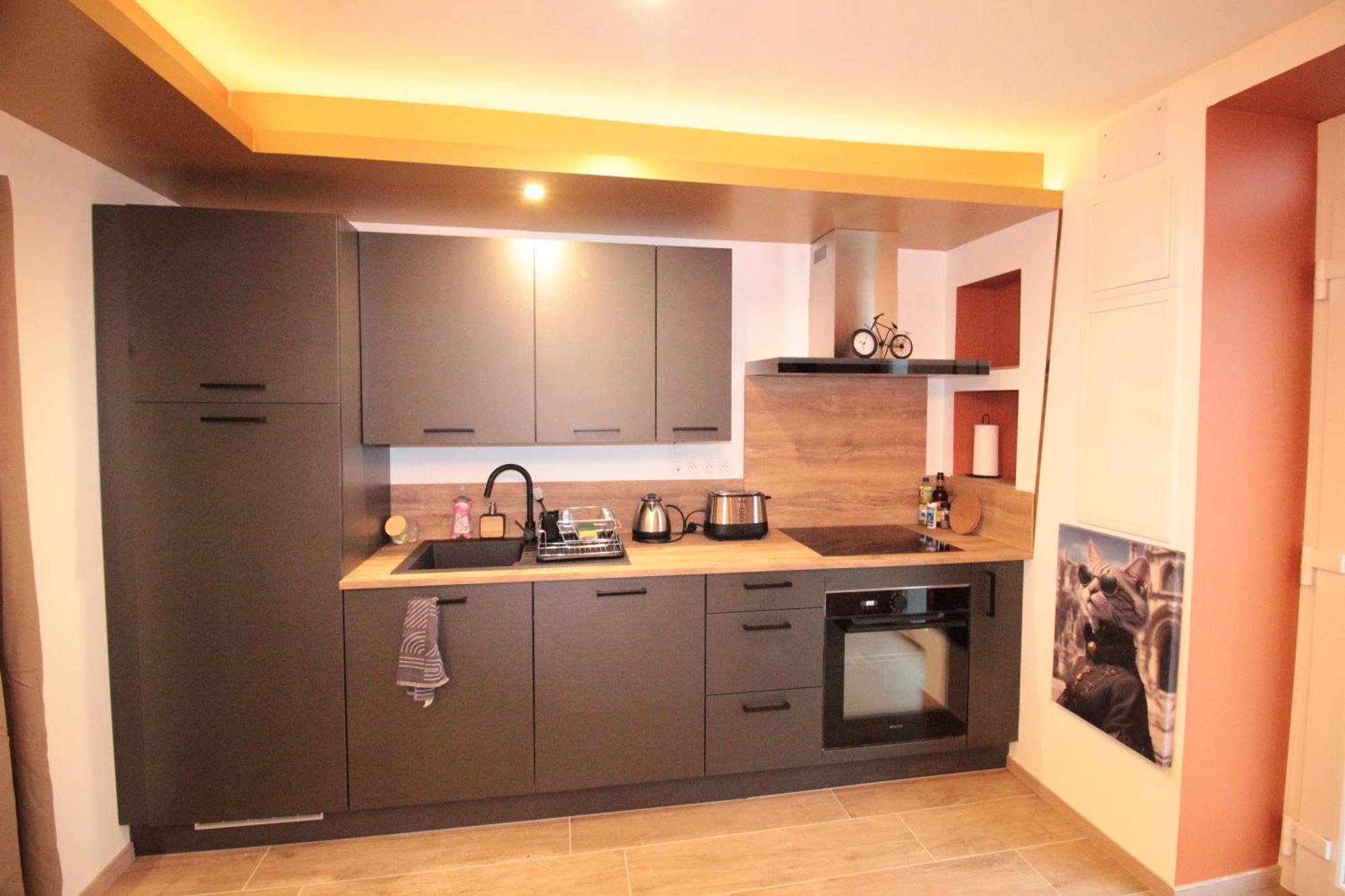 Luxury Studio, Rez De Chaussee, Parking Prive Video Surveillance, Canape Haute Qualite Convertible Couchage 2 Personnes, Centre Ville Proche, Restaurant, Boulangerie 2 Minutes A Pied, Terrasse - 800Metre Carre De Terrain - Gere Par Presta-Zen'Service Verdun-sur-Meuse Buitenkant foto